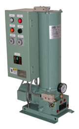 Motobomba IHI per a sistemes de lubricació centralitzada de línia doble
